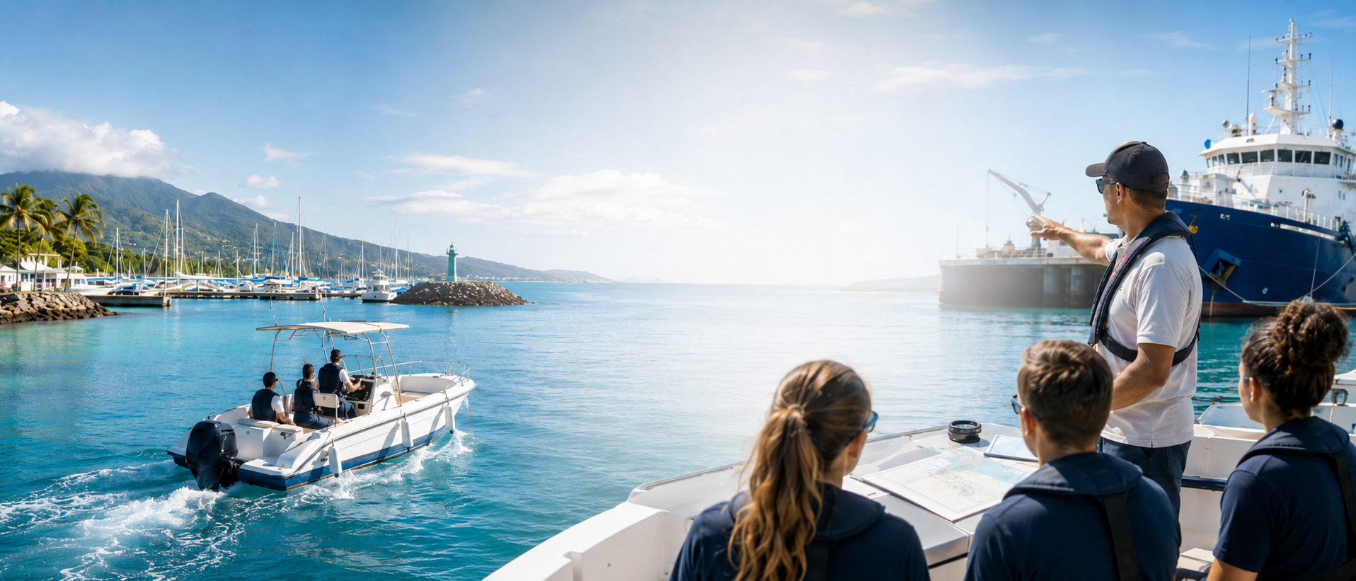 Permis Bateaux Guadeloupe à Pointe-à-Pitre