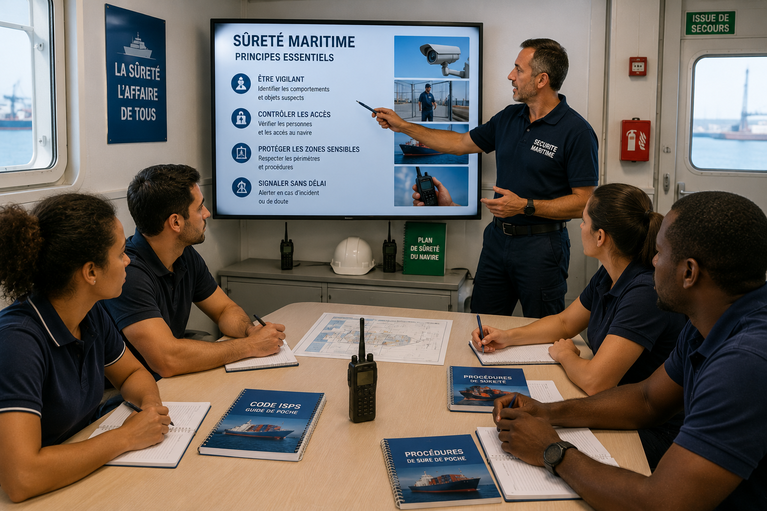 Certificat de sensibilisation à la sûreté maritime