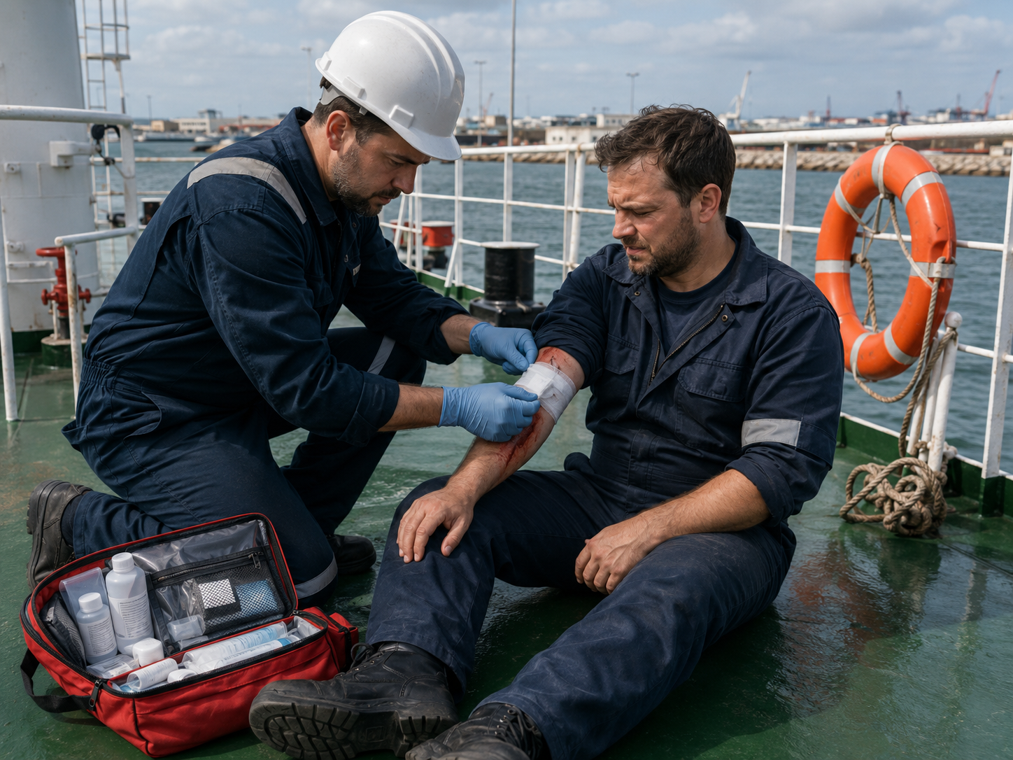 Enseignement médical maritime de niveau 1